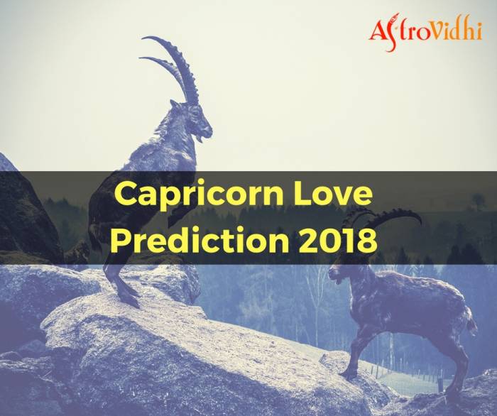 Capricorn Love Prediction 2018