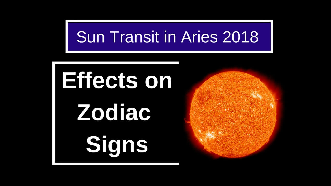 Sun Transit in Aries 2018